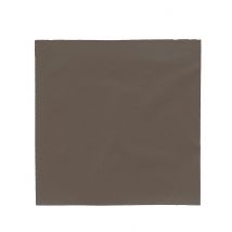 50 Serviettes chocolat 38 x 38 cm - Couleur Marron