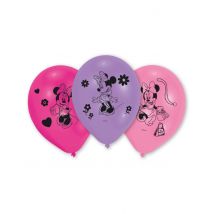 10 Ballons en latex Minnie - Couleur Rose