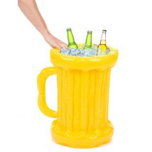 Glacière pinte géante gonflable pour Adulte - Couleur Jaune