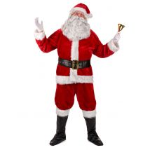 Déguisement complet père Noël Luxe pour Adulte - Couleur Multicolore - Taille XL