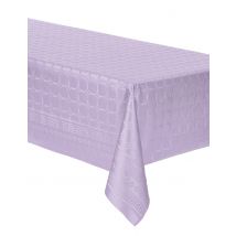 Nappe en rouleau papier damassé lilas 6 m - Couleur Violet / parme
