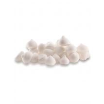 Mini meringues blanches décorations de gâteaux 90 g - Couleur Blanc