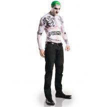 Déguisement et maquillage Joker Suicide Squad pour Adulte - Couleur Noir
