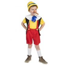 Déguisement pour Garçon menteur pour Enfant - Couleur Rouge - Taille 6-8 ans