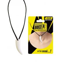 Collier dent de requin Brice de Nice - Couleur Blanc