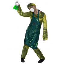 Déguisement chirurgien radioactif pour Homme - Couleur Vert - Taille L