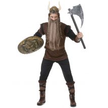 Déguisement Viking pour Homme - Couleur Marron - Taille M