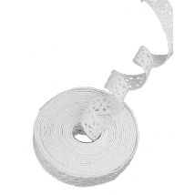 Ruban dentelle blanc 3 m - Couleur Blanc