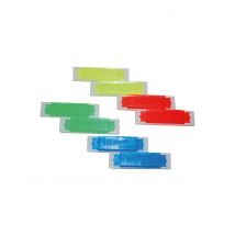 8 Mini harmonicas colorés factices - Couleur Multicolore