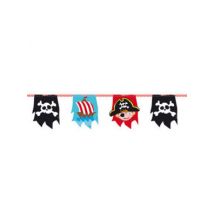 Guirlande Fanions Pirate Petit moussaillon 4 mètres - Couleur Multicolore