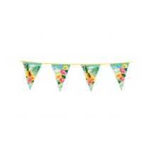 Guirlande à fanions Hawaii party 6 m - Couleur Multicolore