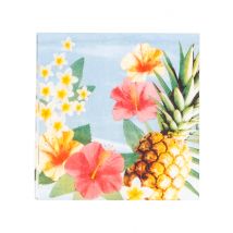 20 Serviettes Hawaii party 33 X 33 cm - Couleur Multicolore