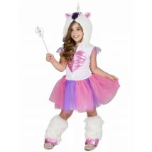 Déguisement Princesse Licorne pour Fille - Couleur Rose - Taille 7 - 9 ans (M)