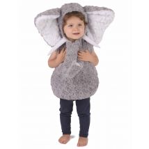 Déguisement éléphant gris pour Enfant - Couleur Gris - Taille 18-24 mois (86-92cm)
