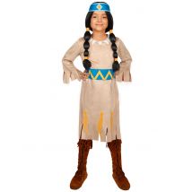 Déguisement Arc-en-Ciel - Yakari pour Fille - Couleur Multicolore - Taille 7-8 ans (122-128 cm)