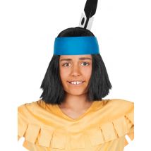 Bandeau Yakari pour Enfant - Couleur Bleu