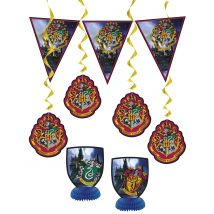 Kit de décorations Harry Potter 7 pièces - Couleur Multicolore
