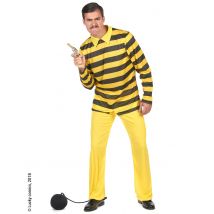 Déguisement Dalton pour Homme - Lucky Luke - Couleur Jaune - Taille M