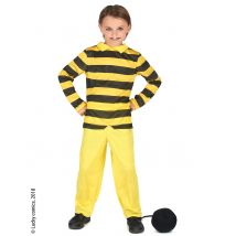 Déguisement Dalton pour Enfant - Lucky Luke - Couleur Jaune - Taille M 7-9 ans (120-130 cm)