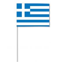 Drapeau papier Grèce 14 x 21 cm - Couleur Bleu
