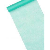 Chemin de table intissé menthe 29 cm x 10 m - Couleur Vert