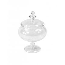 Mini bonbonnière en plastique 7 x 10 cm - Couleur Transparent