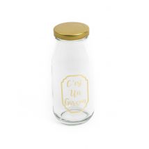 Bouteille Candy Bar C'est un pour Garçon 6 x 14 cm - Couleur Transparent