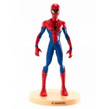 Figurine en plastique Spiderman 9 cm - Couleur Rouge