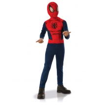 Déguisement classique Spiderman pour Garçon - Couleur Rouge - Taille 3 à 4 ans