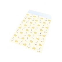25 Sacs cadeaux en papier pour Bébé Cygne 17 x 13 cm - Couleur Jaune