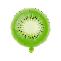 Ballon en aluminium Tropicool Kiwi 46 cm - Couleur Vert