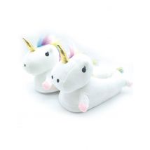 Chaussons licornes pour Adulte - Couleur Blanc