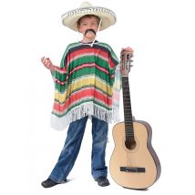 Poncho mexicain pour Enfant - Couleur Multicolore