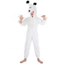 Déguisement Idefix Astérix et Obélix pour Enfant - Couleur Blanc - Taille 3 à 4 ans