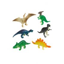 8 Mini figurines Grands Dinosaures - Couleur Vert