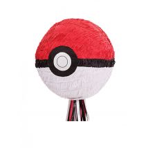 Piñata Pokéball Pokémon premium 26 cm - Couleur Rouge