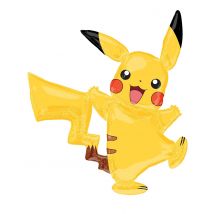 Ballon aluminium Pikachu Pokémon 132 x 144 cm - Couleur Jaune