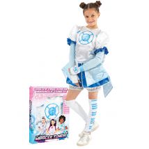 Coffret déguisement luxe Jasmine Miracle Tunes pour Fille - Couleur Bleu - Taille 6 - 7 ans (M)