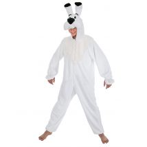 Déguisement Idefix Astérix et Obélix pour Adulte - Couleur Blanc - Taille M / L (180 cm)
