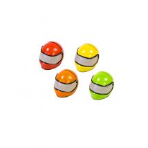 Marque place en résine casque de course coloris aléatoire 4,5 x 3,5 cm - Couleur Multicolore