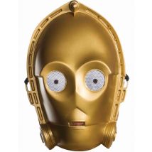 Masque vintage C3PO pour Adulte - Couleur Or