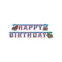 Guirlande en carton Happy Birthday Thomas et ses amis 180 x 15 cm - Couleur Multicolore