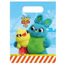 6 Sacs cadeaux Toy Story 4