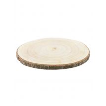 Rondin de bois naturel 28 à 33 cm - Couleur Bois