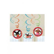 6 Suspensions spirales Bing - Couleur Multicolore