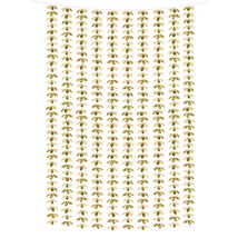 Rideau de fleurs aluminium doré 100 x 210 cm - Couleur Or
