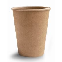50 Gobelets en kraft 200 ml - Couleur Marron