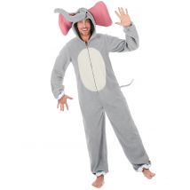 Déguisement éléphant gris pour Homme - Couleur Gris