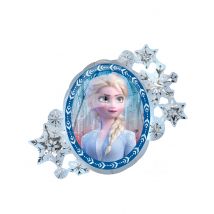 Ballon aluminium recto verso Elsa et Anna La Reine des Neiges 2 76 x 66 cm - Couleur Bleu