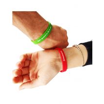 10 Bracelets défis humoristique - Couleur Multicolore
